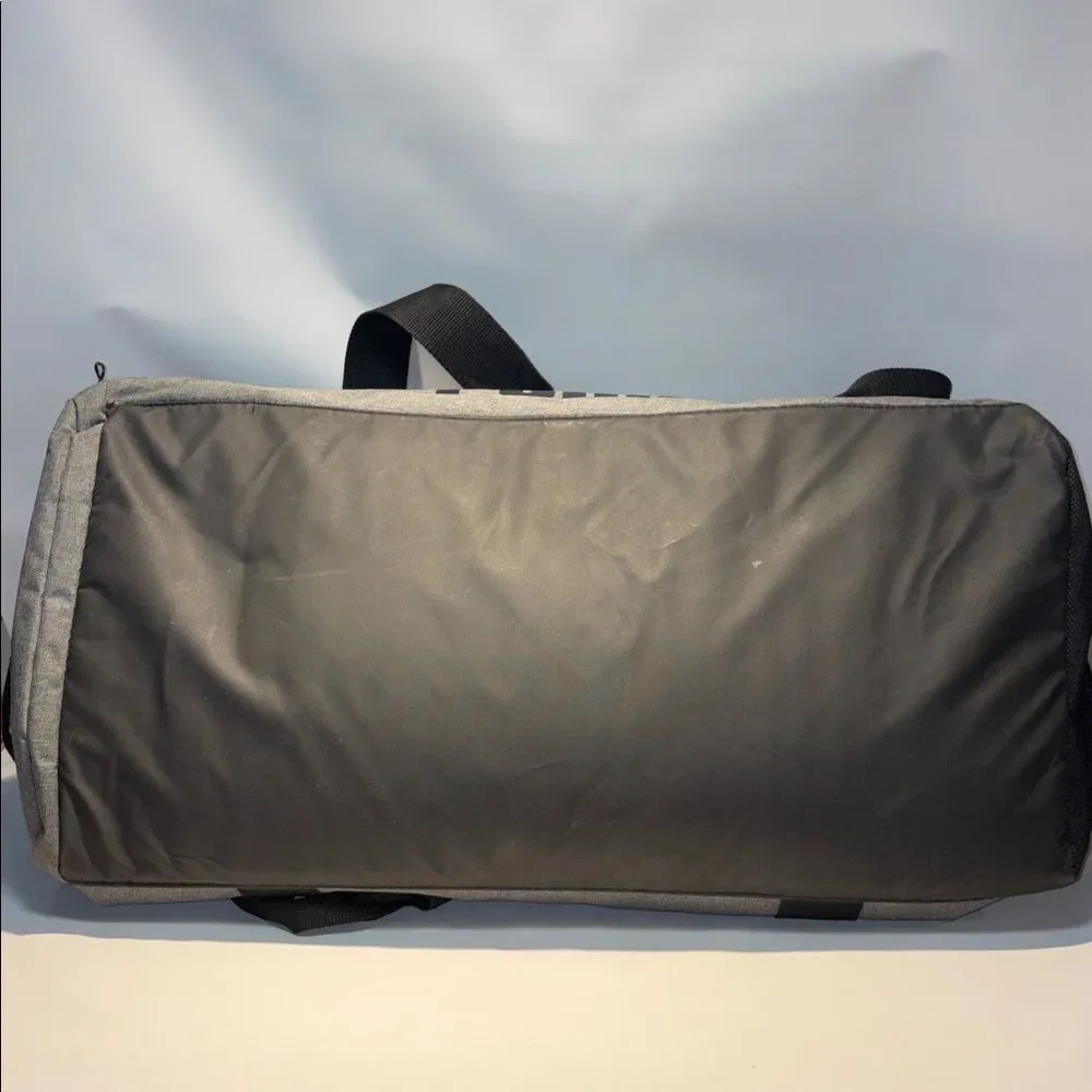 Puma Black and Gray Duffel Bag